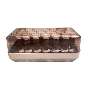 Clairol Custom Care Setter Hot Rollers Curlers Set KF-20 WORKS With 20 Clips!